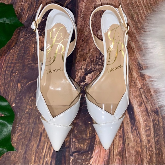 j renee white shoes